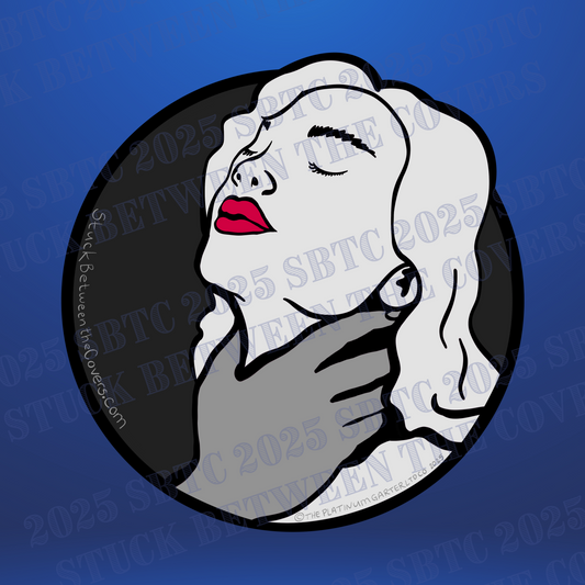 Illustrated Hand Necklace Vinyl Sticker