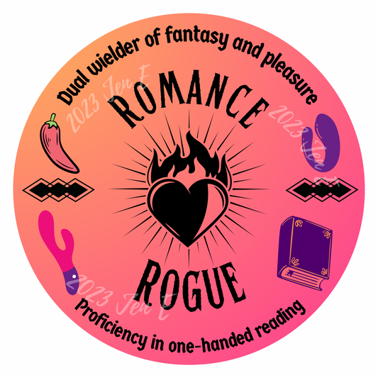 Romance Rogue - Round Vinyl Sticker